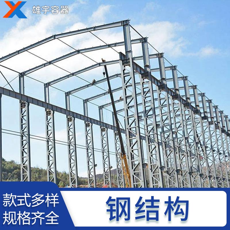 廠家熱銷鋼結構（gòu） 生產設計一體化廠房棚 定製鋼膜結（jié）構